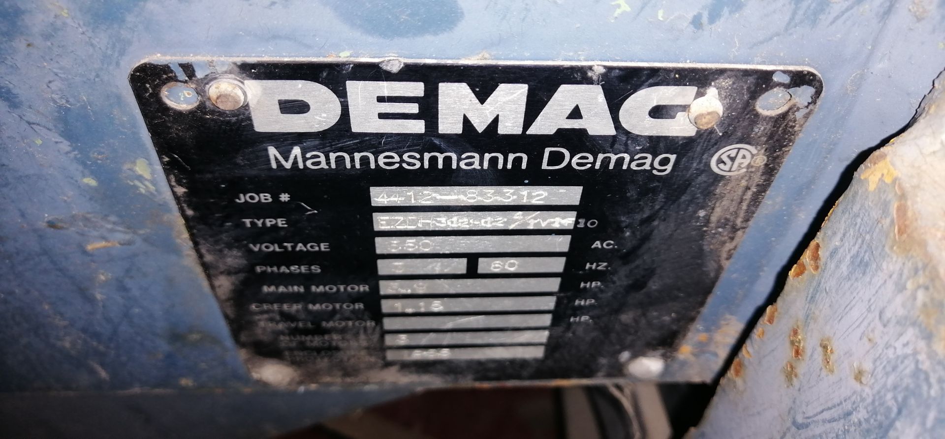 Demag Crane - Image 5 of 9