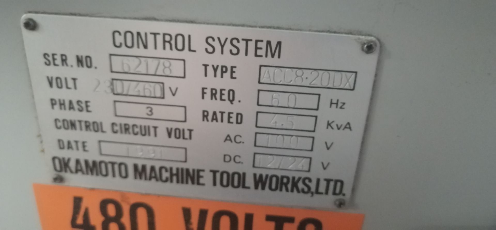 OKOMOTO 820 SURFACE, GRINDERS *unknow condition/missing parts - Image 5 of 10