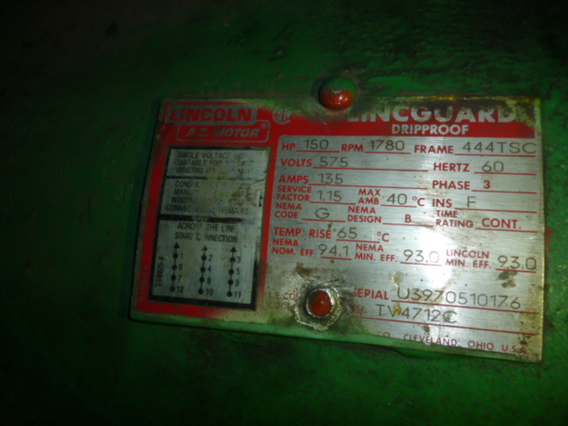 Compressor Sullair model LS-20 585cf / min @ 125psig, modulation to 135 psig Includes a Hankison - Image 2 of 6