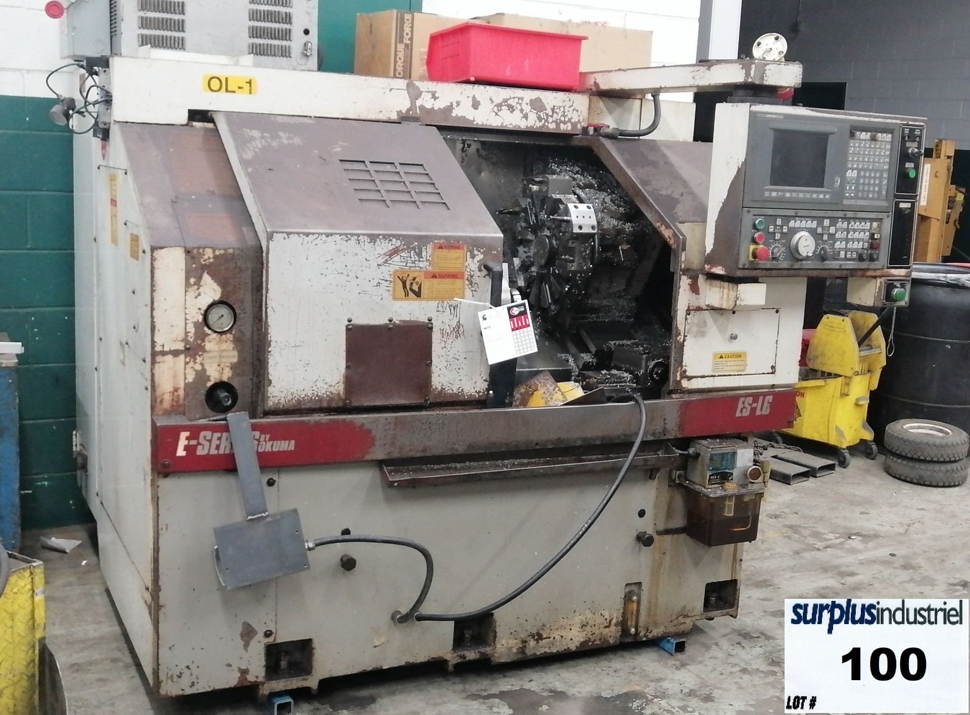 CNC LATHE SOLD FOR PARTS