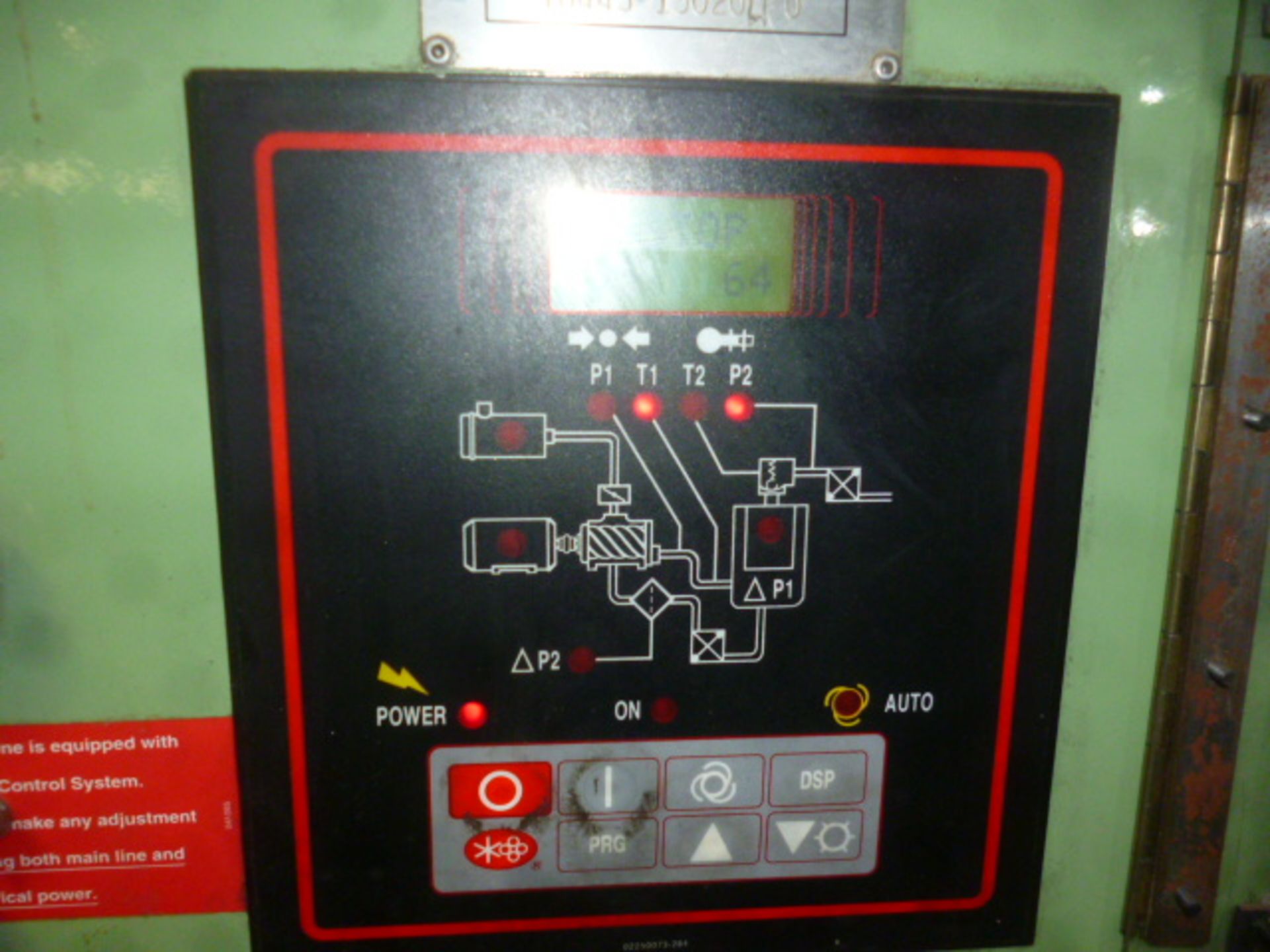 Compressor Sullair model LS-20 585cf / min @ 125psig, modulation to 135 psig Includes a Hankison - Image 3 of 6