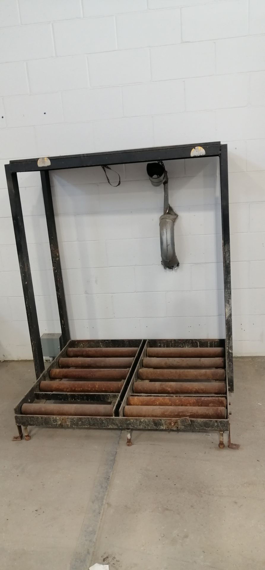 Lot 2 Forklift Battery Roller Stands - Image 2 of 4