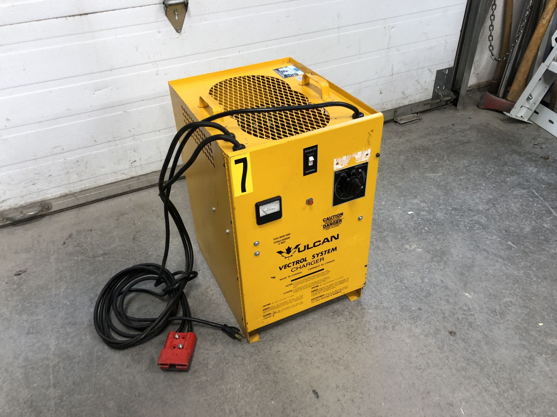 Vulcan  ForkLift Battery Charger 115 Volts A.C. / 24 Volts D.C. - Image 5 of 5