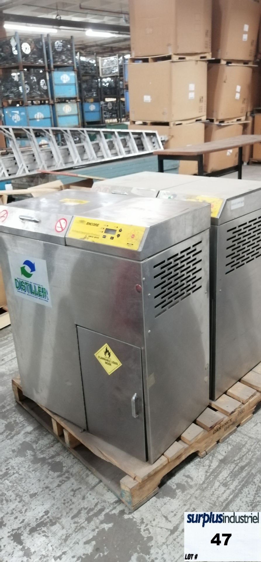2 Uni-ram Solvent Recycler Sytem URS-800