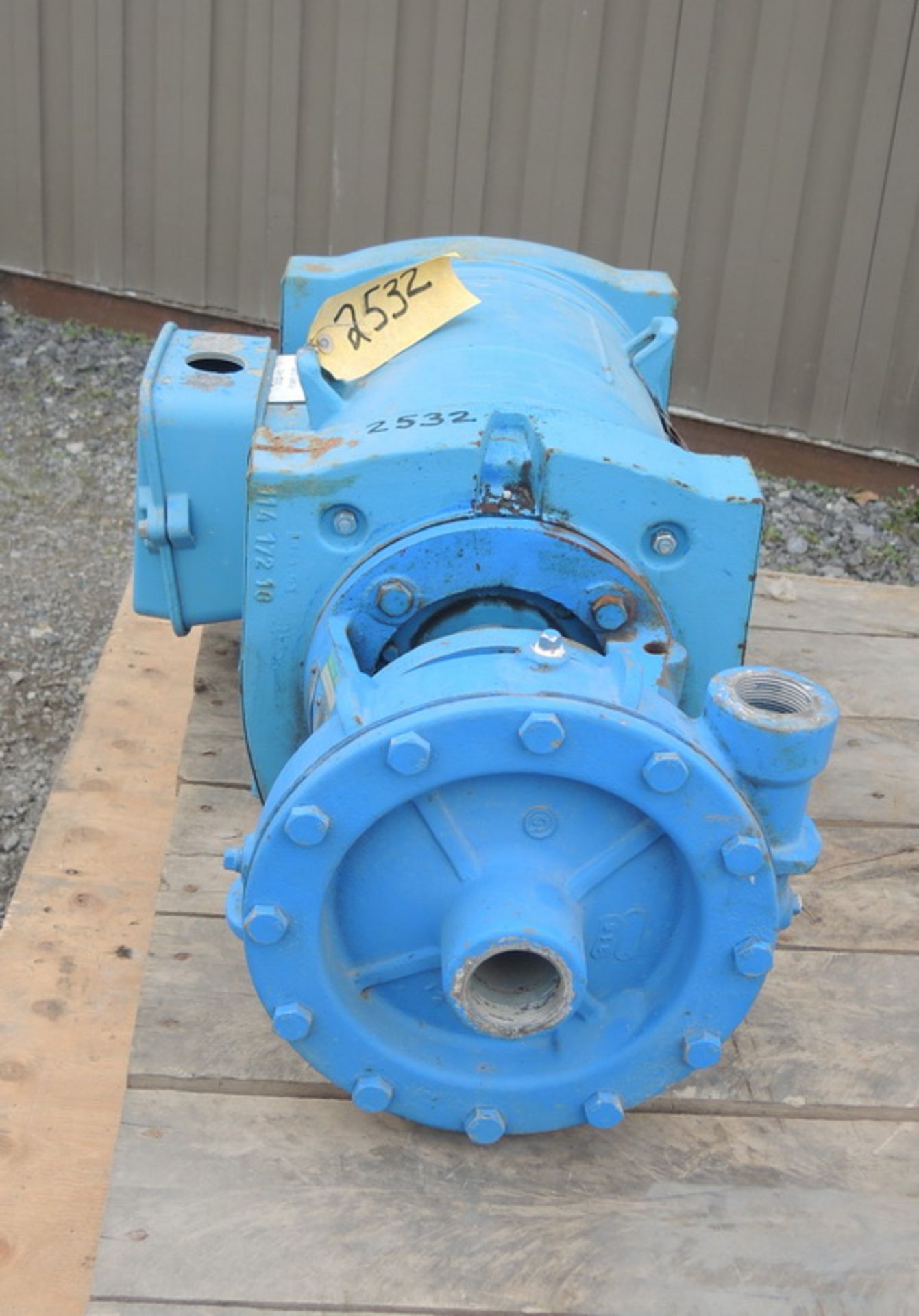 CENTRIFUGAL PUMP Item Location : Laval CENTRIFUGAL PUMP, 1" X 1.25" INLET & OUTLET, - Image 9 of 14