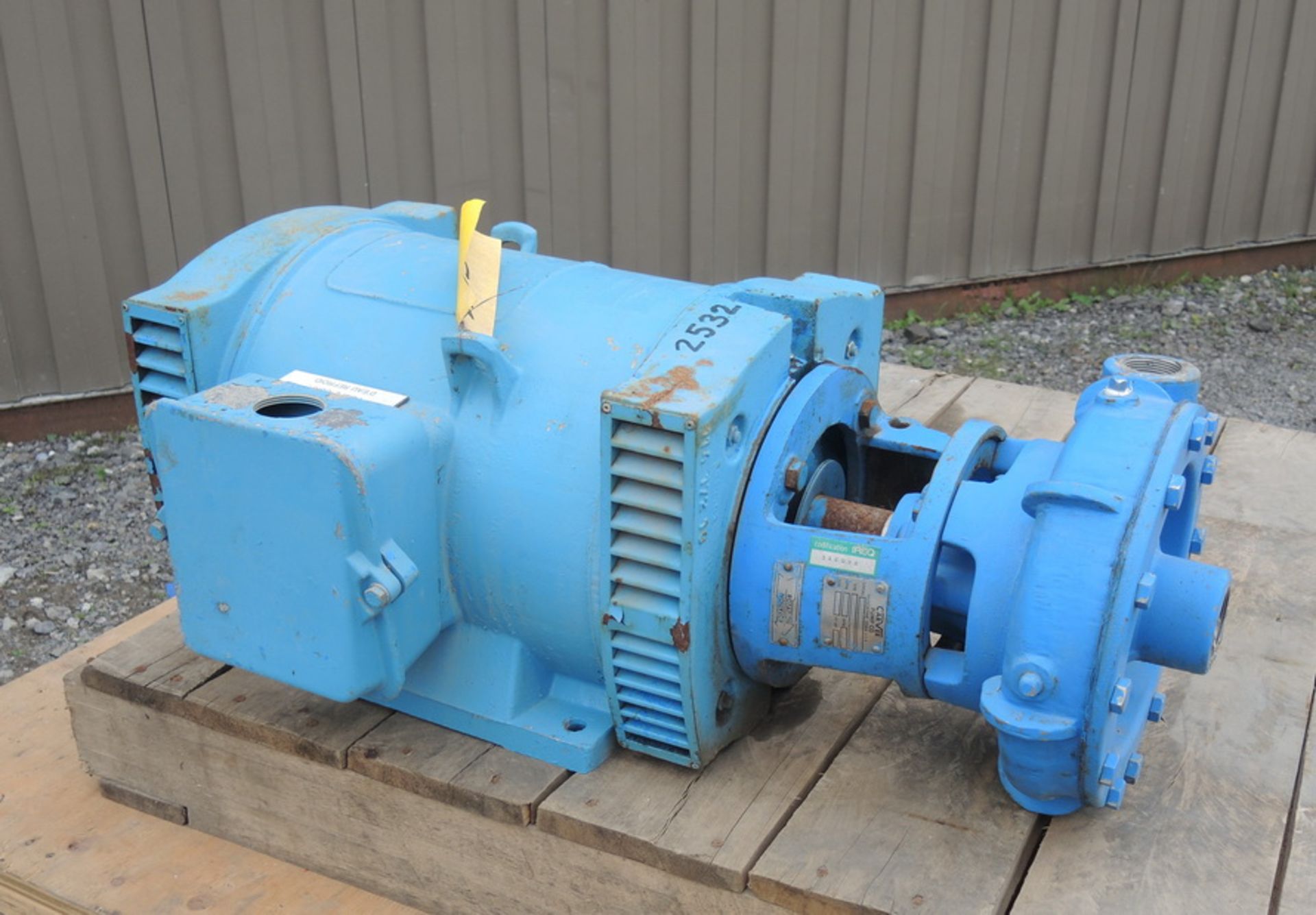CENTRIFUGAL PUMP Item Location : Laval CENTRIFUGAL PUMP, 1" X 1.25" INLET & OUTLET, - Image 6 of 14