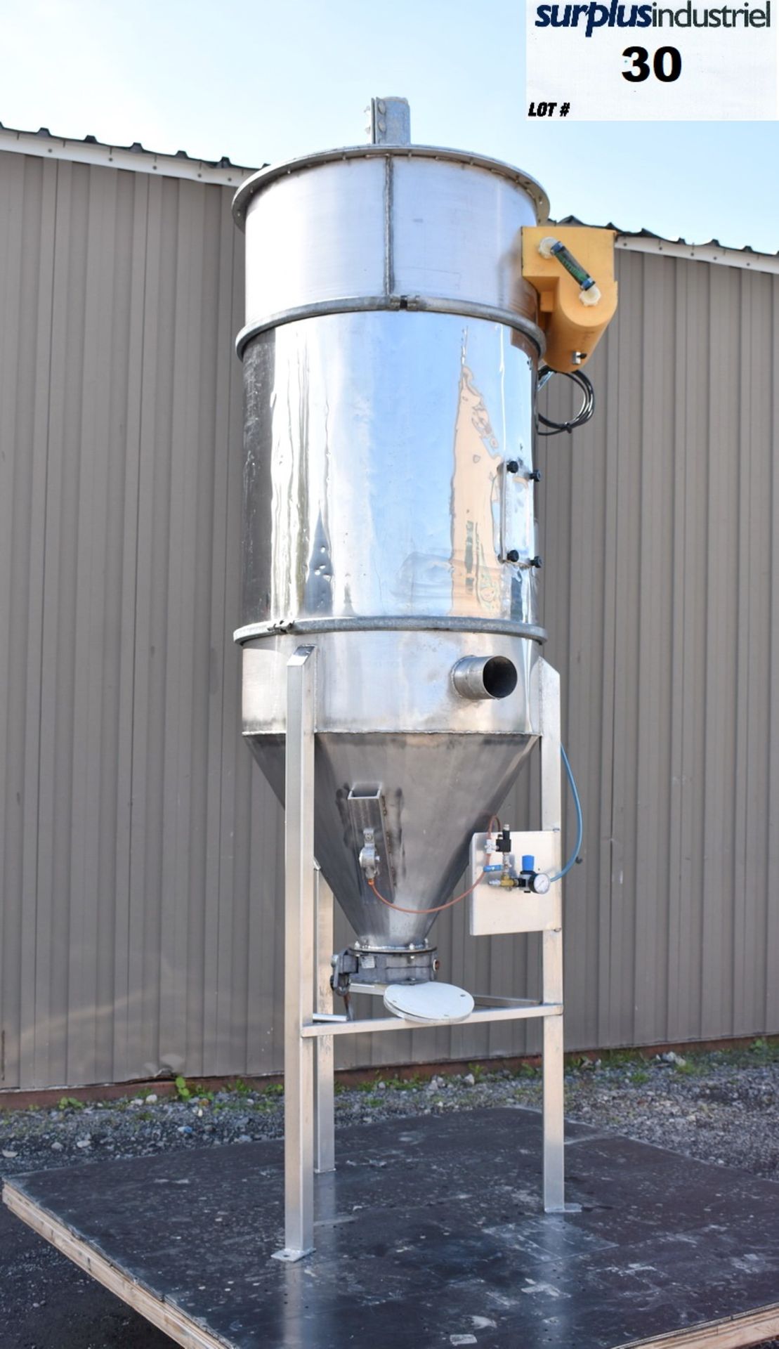 WAM FC3A 200 STAINLESS STEEL DUST COLLECTOR Item Location : Laval  -MANUFACTURER:  WAM