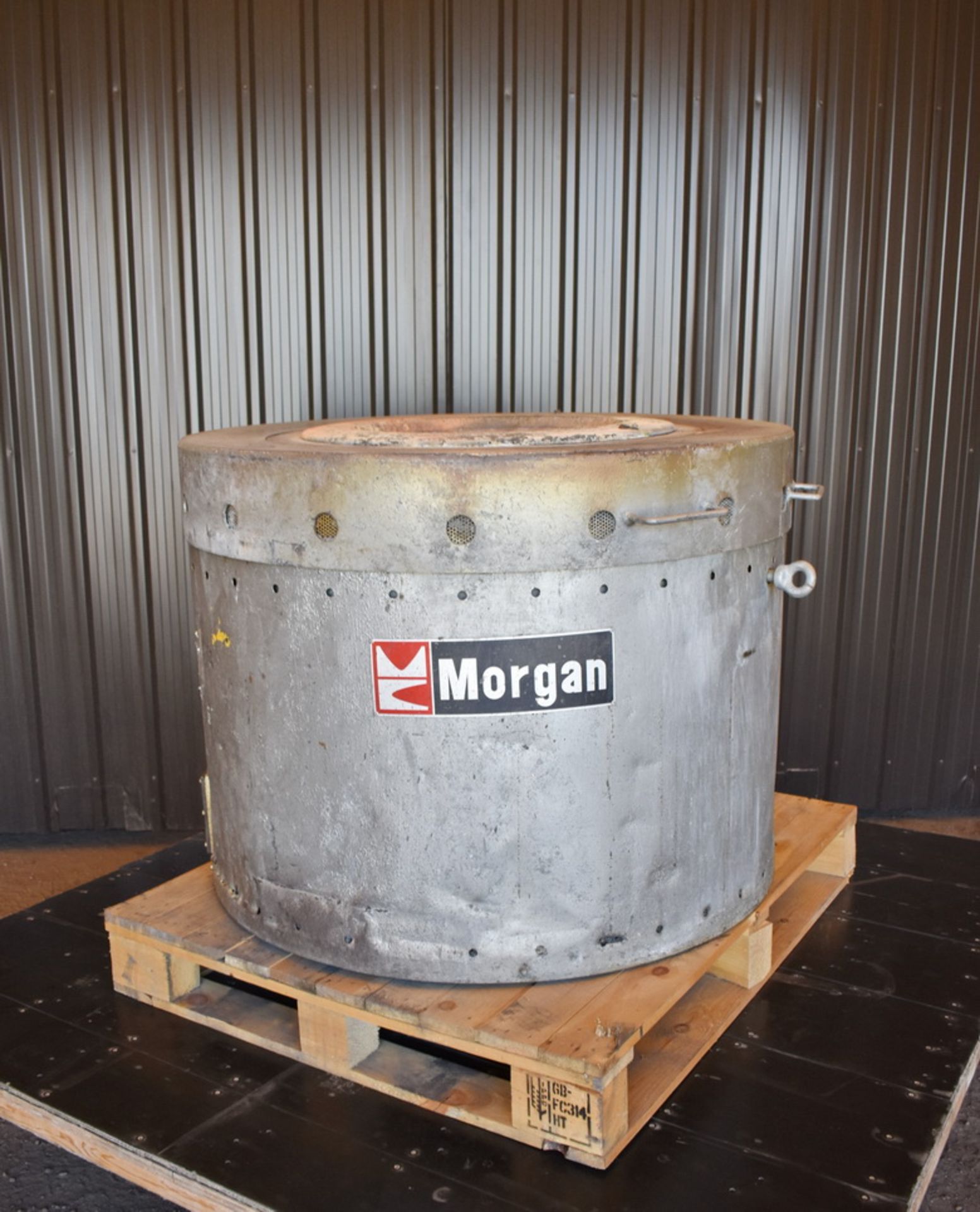 MORGAN FURNACE, ELECTRIC RESISTANCE BALE OUT FURNACE, MODEL HE ERBO M3 Item Location : Laval  - - Image 10 of 15