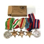 ww2 boxed medals