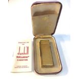 Boxed vintage Dunhill lighter used condition
