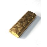 Vintage Cartier cigarette lighter missing parts spares or repair