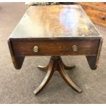 Antique mahogany sofa table