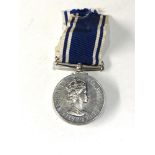 ER.11 police exemplary service medal named inspector clarence .w.blair