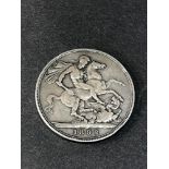 1892 victorian silver crown