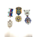 3 Hallmarked silver RAOB Royal Masonic Institute for Boys jewels, including Stewart