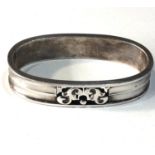 Georg Jensen silver napkin ring No110a in good condition