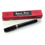 Swan Mabie Todd 14ct gold fountain pen