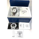 Boxed Tissot 1853 2003 gents wristwatch the watch is ticking but no warranty given looks in good
