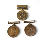 3 Police medals includes victorian 1897 metropolitan to pc.c.hunt x division GV to alfred crossfield
