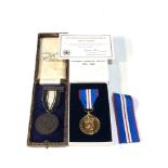 2 boxed medals includes ER.11 golden jubilee and southern railway st johns ambulance