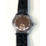 Vintage Luz fab suisse gents wristwatch the watch is ticking but no warranty given age related