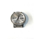 Vintage seiko automatic day date 6619-8020 gents wristwatch the watch is ticking but no warranty