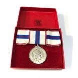 Boxed ladies ER.11 1977 silver jubilee medal