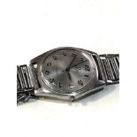 Vintage omega automatic Geneve gents wristwatch watch is ticking but no winder as shown no