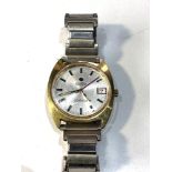 Vintage Roamer searock wristwatch the watch is ticking but no warranty given age related wear and