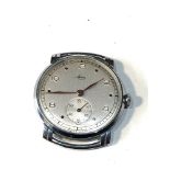 Vintage Avia gents wristwatch in good condition large size stainless steel case case measures approx