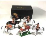 Britains Set of 6 Lifeguards Mounted Band Set