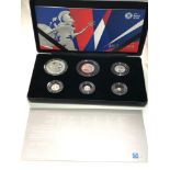 2017 Fine Silver Proof Britannia 6 Coin Set Box COA Royal Mint