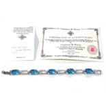 Camrose & Kross Jackie Kennedy bracelet with certificate