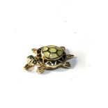 14ct gold turtle charm 2.2g