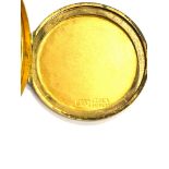 Vintage 9ct gold bk-front locket weight4.3g