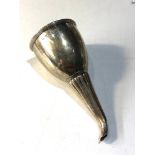 Georgian silver wine funnel