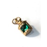 9ct gold jelly belly lamp charm