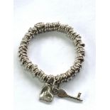 Silver links of london bracelet weight 29g