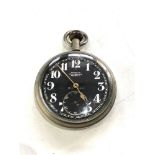 Air ministry marked 30 hour pocket watch marked A.F 293 non working order