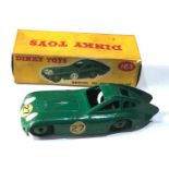 Dinky toys 163 Bristol 450 sports coupe in original box good condition car in good condition as