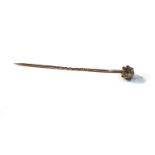 9ct gold antique paste pin