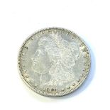 Silver 1884 American one dollar