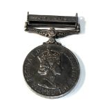 General service Medal ER.11 Cyprus named 23456451 c.f.n r.d mc millan R.E.M.E