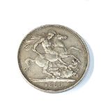 1889 victorian silver crown