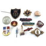 Selection of badges includes enamel badges etc