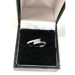 Platinum diamond ring weight 3g