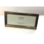 cCarrs silver picture picture frame measures approx 9cm by 14cm