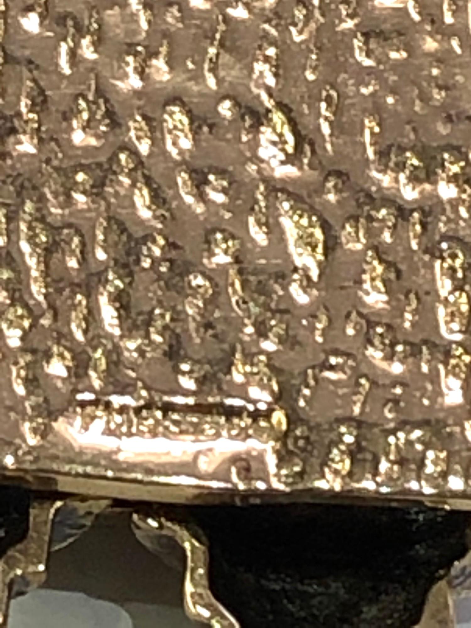Heavy 9ct gold ornate Jewish pendant weight 15.3g - Image 4 of 4