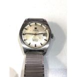 Gents vintage Tissot Visodate automatic seastar PR 516 wristwatch watch will tick if shaken no