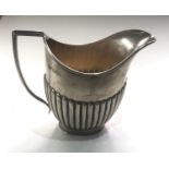 Silver milk jug London silver hallmarks weight 108g